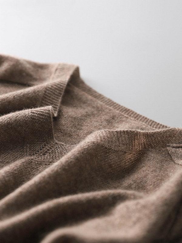 Drune | weicher Cashmere-Pullover mit V-Ausschnitt für Damen