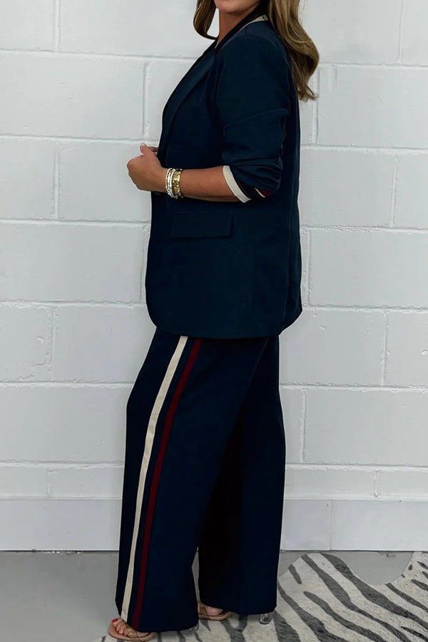 Drune | Stilvolle Herbst Schicke Blazer und Hose Set für Frauen