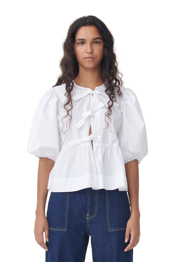 Drune | Damenbluse mit Puffärmeln für stilvolle Looks