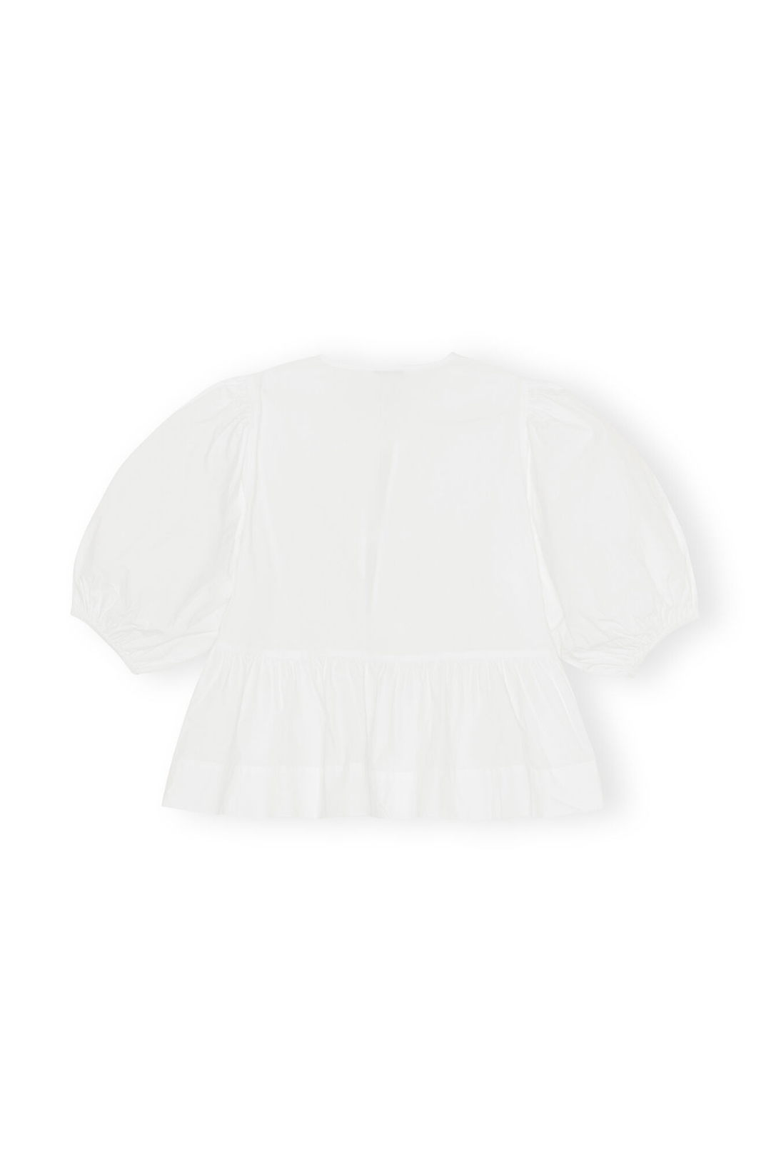 Drune | Bluse mit Puffärmeln und Schleifendetail für Damen