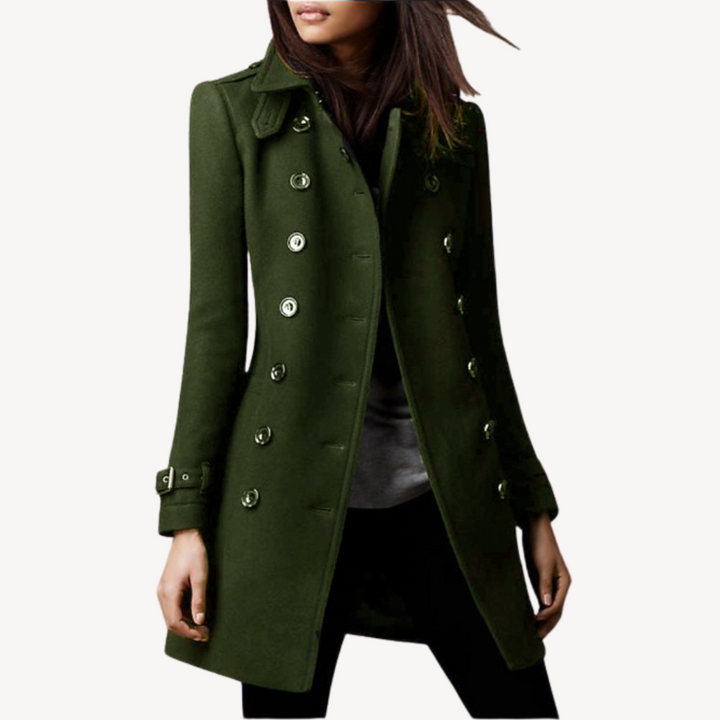 Drune | Damen Woll Peacoat