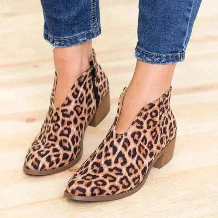 Drune | Stylische Stiefel mit Seitlichem Reißverschluss