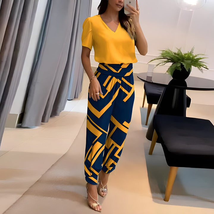 Drune | Damen Bluse & Hose Set