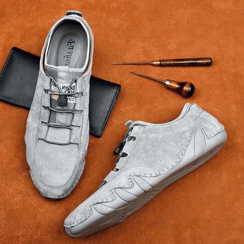 Drune | Herren Schuhe Echtes Leder Herren Slipper Komfortabel & Trendy