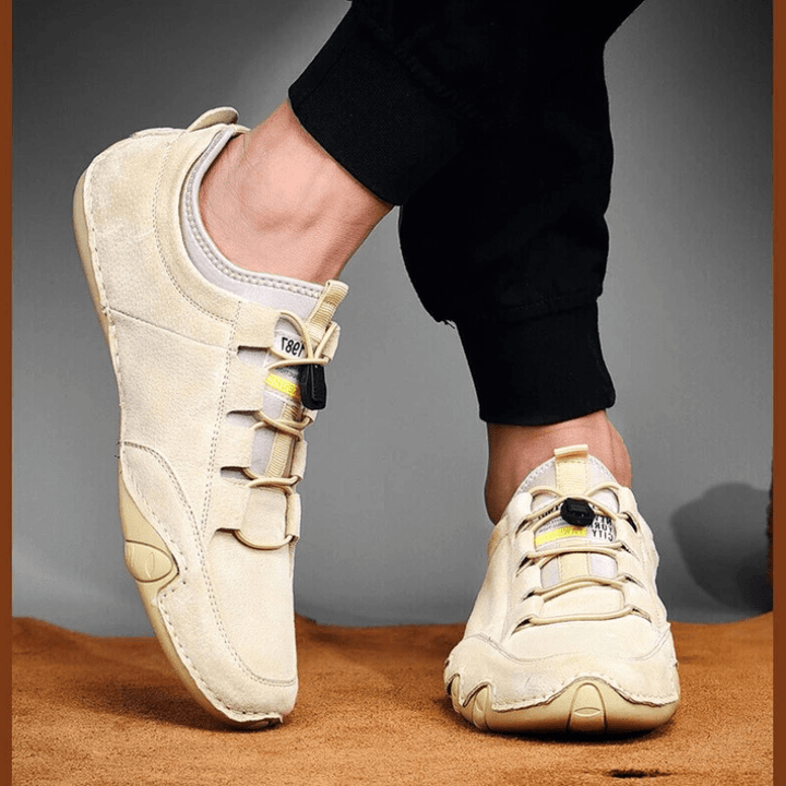 Drune | Herren Schuhe Echtes Leder Herren Slipper Komfortabel & Trendy