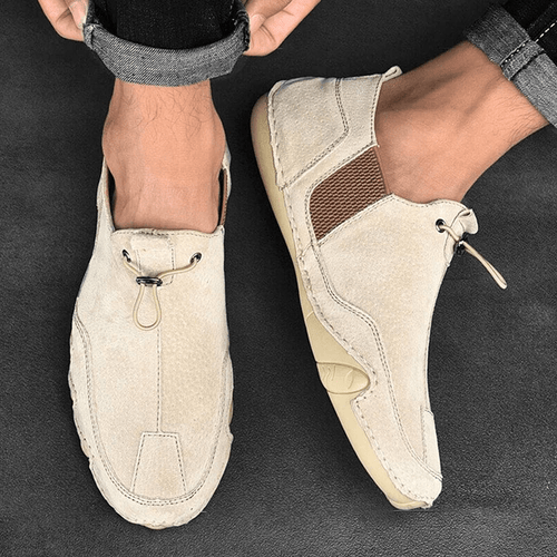 Drune | Herren Schuhe Echtes Leder Herren Slipper Komfortabel & Trendy