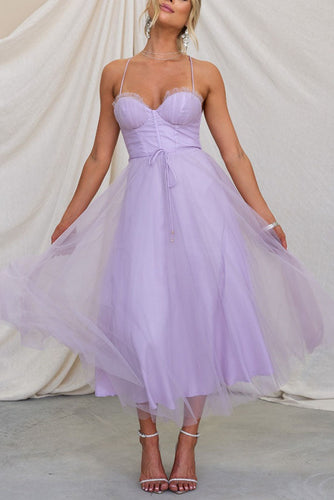 Drune - Modernes prinses chiffon Kleid