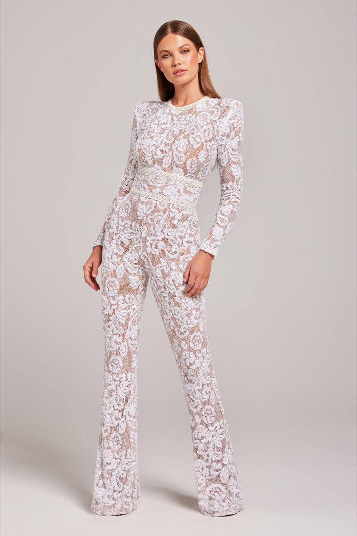 Drune | Spitzen-Eleganz Jumpsuit