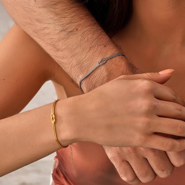 Drune | Elegantes Liebesknoten Armband für Damen