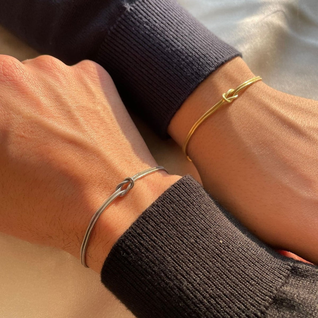 Drune | Elegantes Liebesknoten Armband für Damen