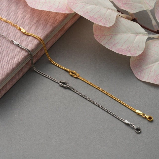 Drune | Elegantes Liebesknoten Armband für Damen