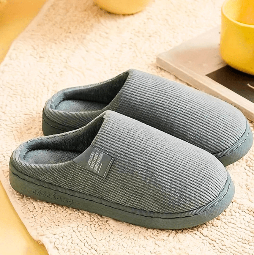 Drune | Damen Warme Hausschuhe Bequem