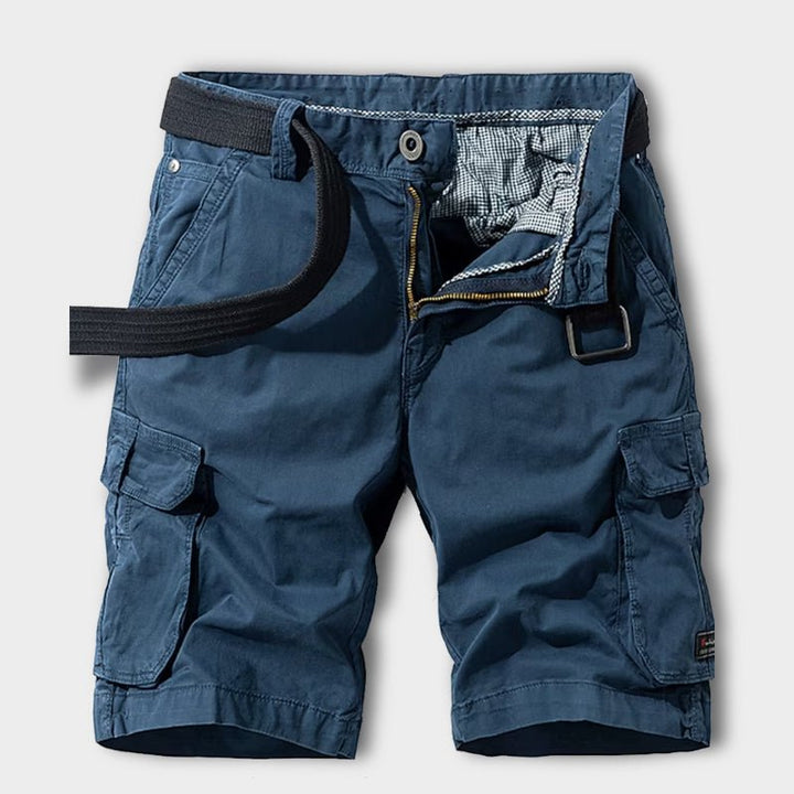 Drune | Cargo Shorts mit Gürtel