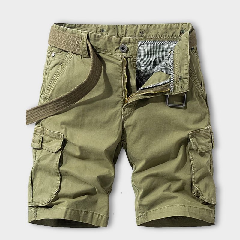 Drune | Cargo Shorts mit Gürtel