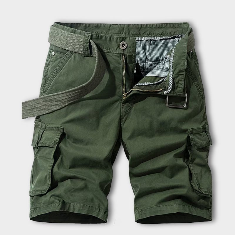 DruneCargo Shorts mit Gürtel