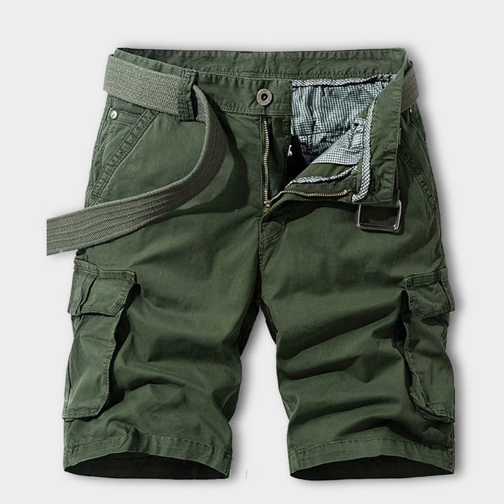 Drune | Cargo Shorts mit Gürtel