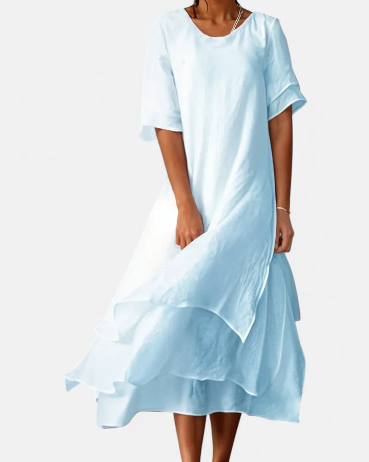 Drune | Leichtes Sommerkleid aus Baumwolle für Elegante Auftritte