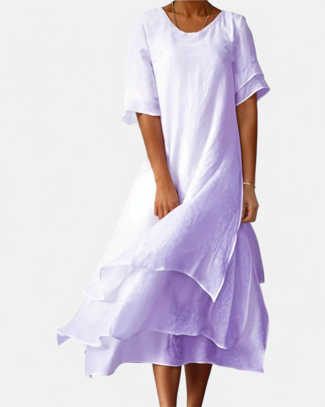 Drune | Leichtes Sommerkleid aus Baumwolle für Elegante Auftritte