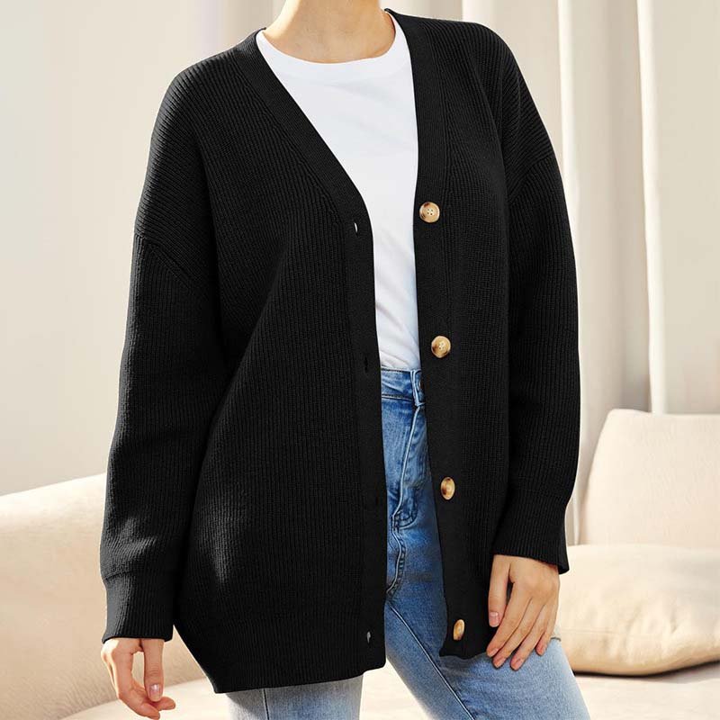 Drune | Offene Strickjacke Für Gemütliches Layering Für Frauen