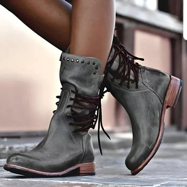 Drune | Klassische Schnürlederstiefel für Stil und Komfort