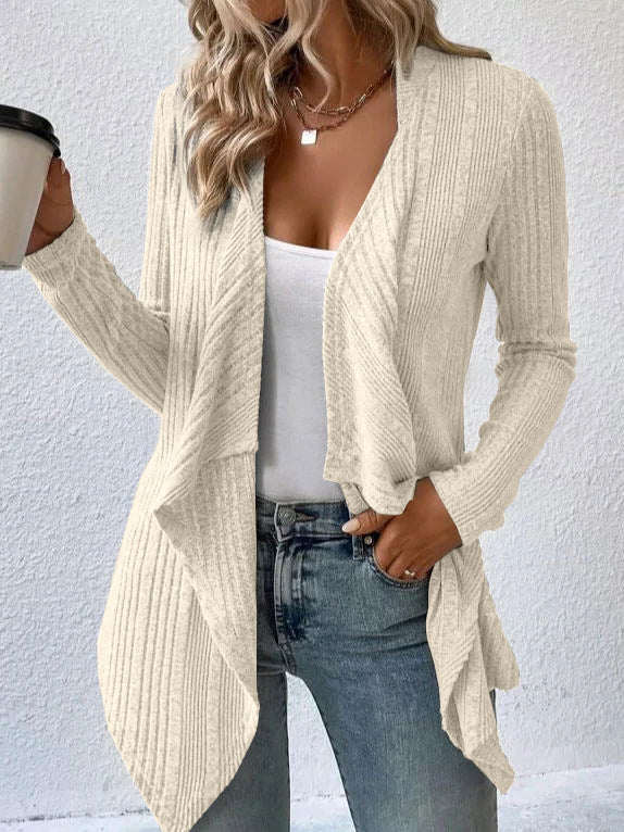 Drune | lässige offene Strickjacke