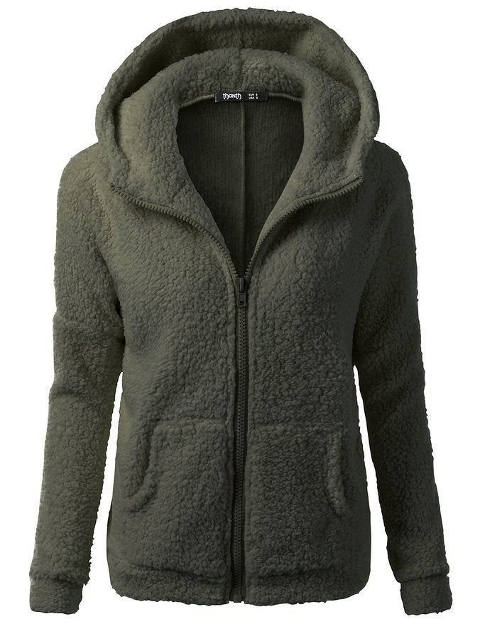 Drune | Weicher Fleece-Cardigan Schön & Warm & Vielseitig