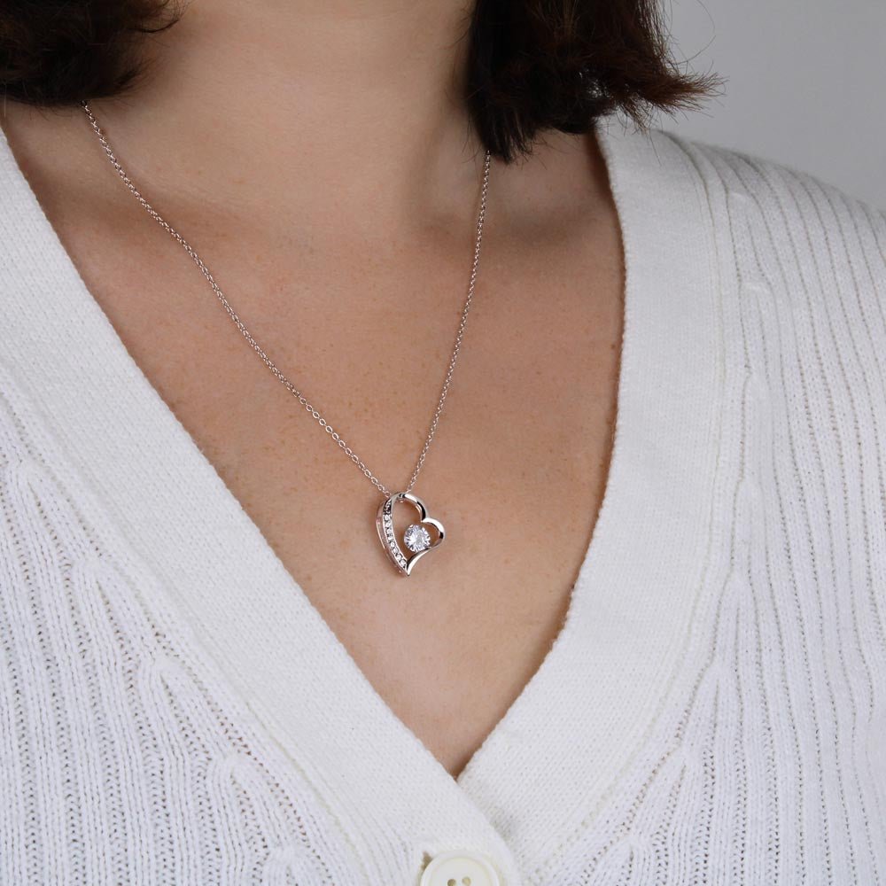 Drune | Damen Herzanhänger in Weiß Und Gelbgold