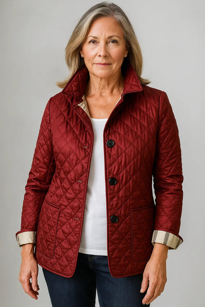 Drune | Gesteppte Jacke mit klassischem Muster