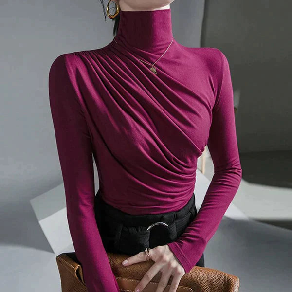 Drune | Falten Rollkragenpullover