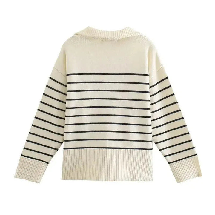 Drune | Gestreifter Pullover