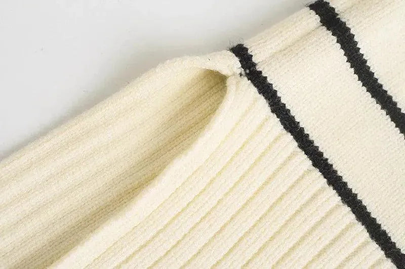 Drune | Gestreifter Pullover