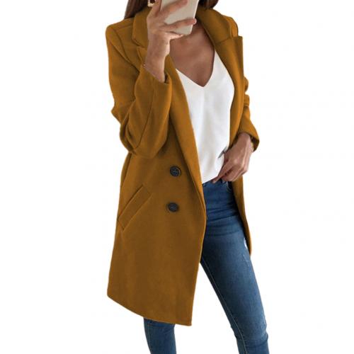 Drune | Elegante lange Blazerjacke für Frauen