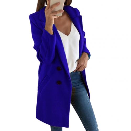 Drune | Elegante lange Blazerjacke für Frauen
