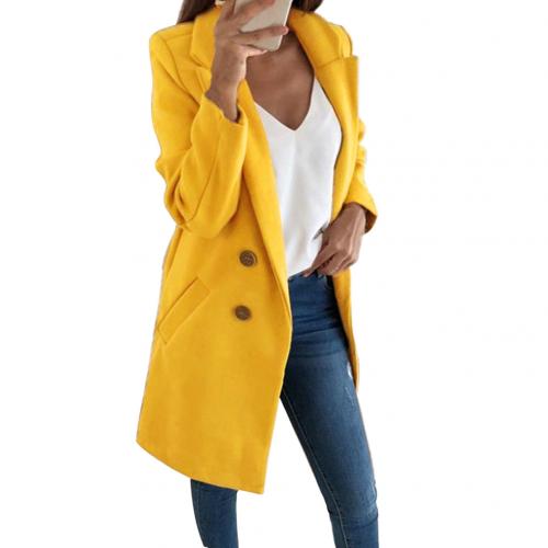 Drune | Elegante lange Blazerjacke für Frauen