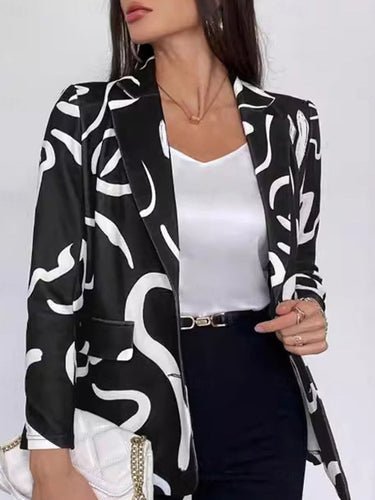 Drune | Stilvolle Damen Blazer mit Print