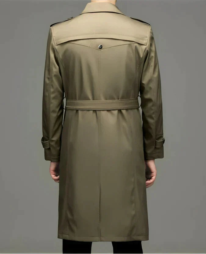Drune | Herren-Trenchcoat mit stilvollem Kragen
