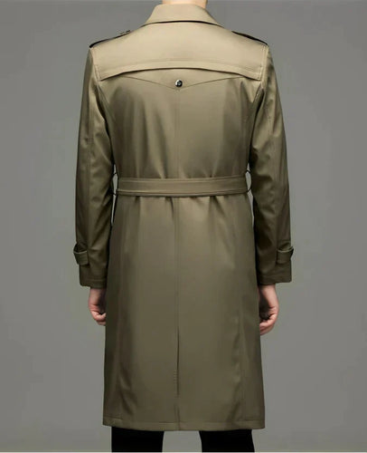 Drune | Herren-Trenchcoat mit stilvollem Kragen