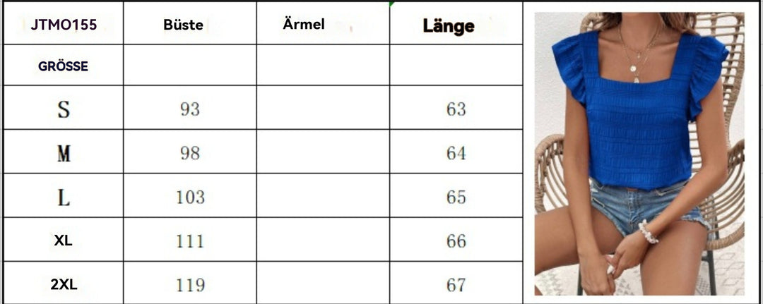 Drune | Rüschenhemd mit quadratischem Kragen