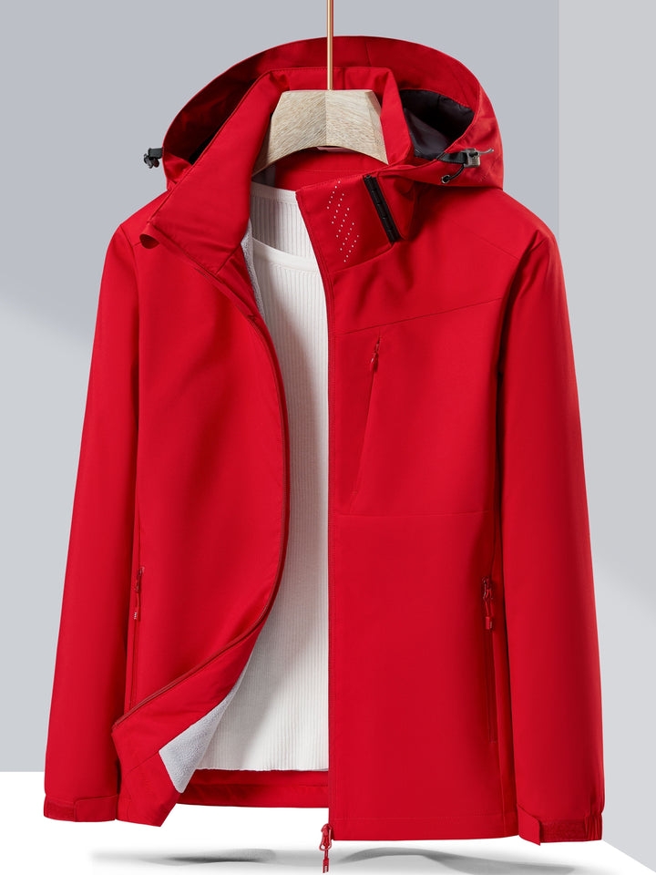 Drune | Wasserdichter Winter-Casual mit Kapuze und Fleece-Futter für Frauen Ideal für Herbst und Winter
