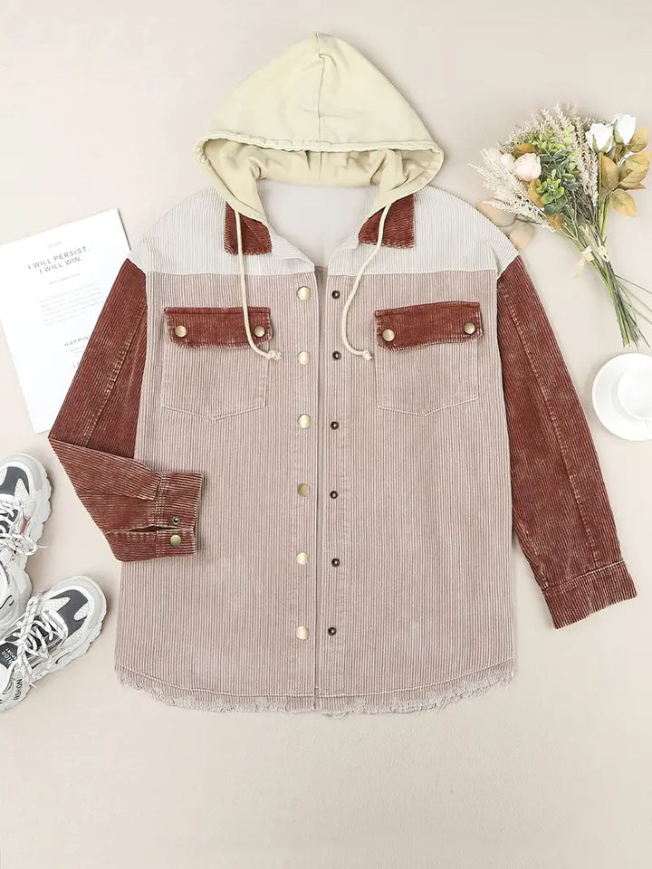 Mühelos und trendige Jacke