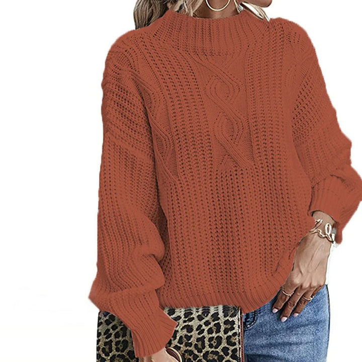 Drune | Stylischer Pullover Aus Gedrehtem Strick für Damen