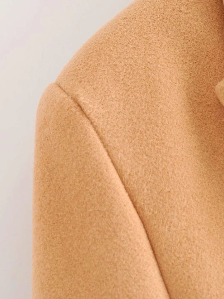 Drune | Zweireihige Jacke mit Kapuze