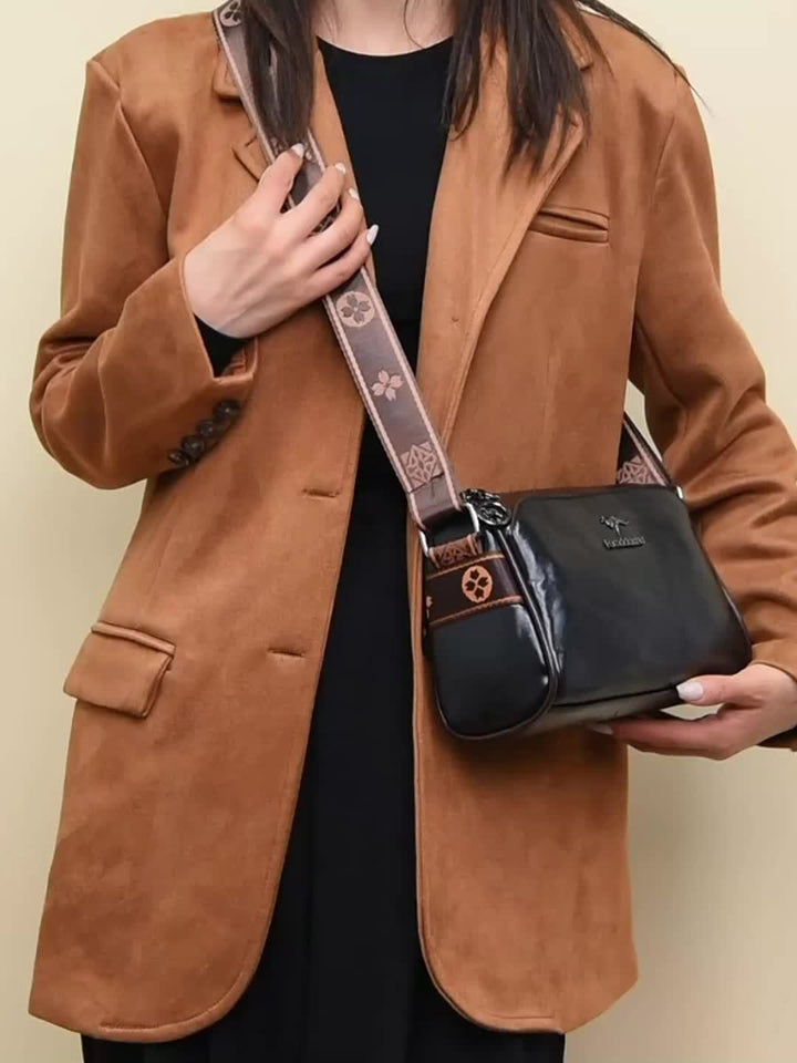 Drune | Luxuriöse Crossbody Tasche für Stilvolle Frauen Vegan Leather