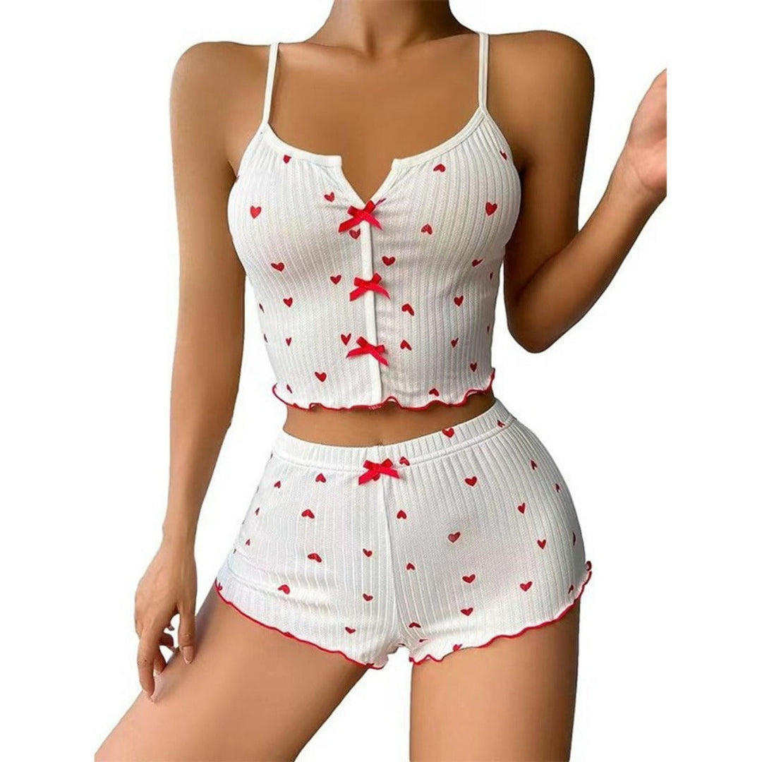 Drune | Bedrucktes Pyjama-Set