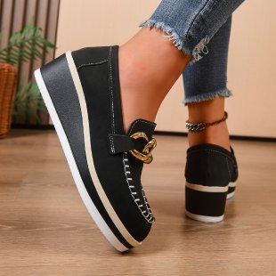 Orthopädische Slipper mit dicker Sohle und Ketten Drune Drune