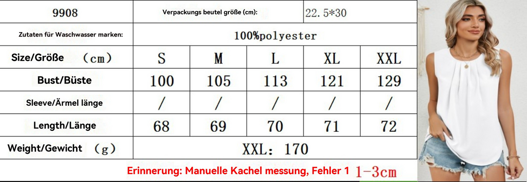 Drune | Einfarbiges Chiffonhemd