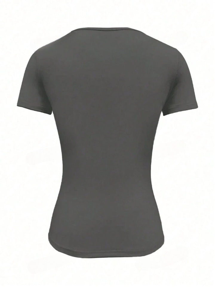 Drune | Rundhalsausschnitt Kurzarm T-Shirt