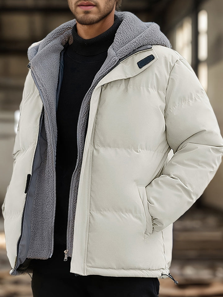 Drune |  Lässige Warme Gepolsterte Winterjacke Für Herren - Ideal für Winter
