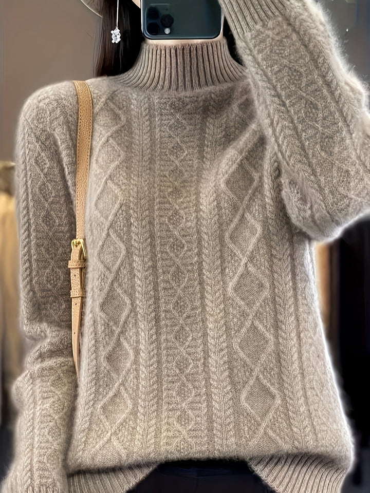 Drune | Bequemer Wollpullover aus Strick