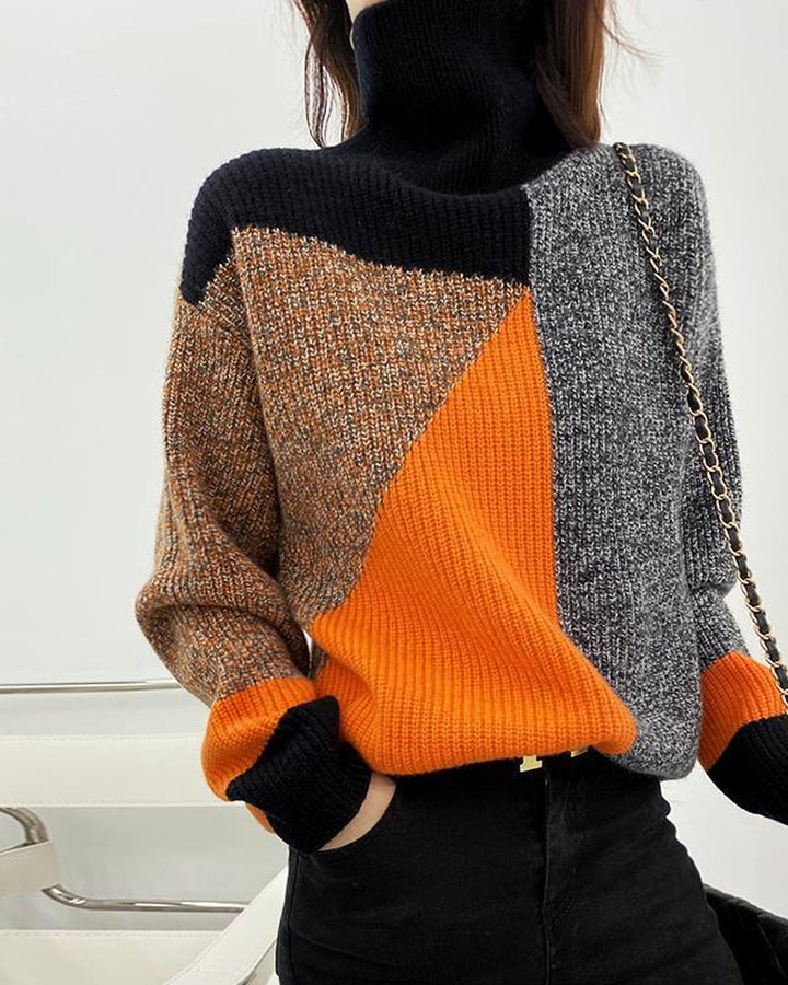 Drune | Pullover mit Stehkragen